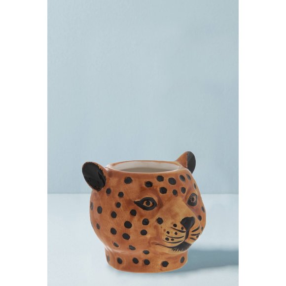 Anthropologie Other - Anthropologie Leopard Mini Pot